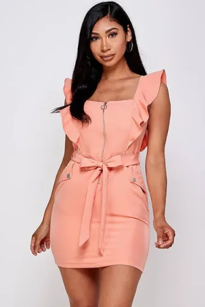 Vestido para dama con cremallera
