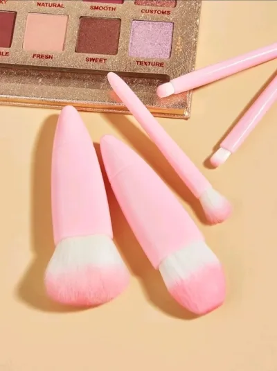 Set de 5 brochas rosadas