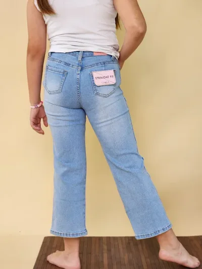 Jeans Canela para niña CN-7-165243 COLOR CELESTE