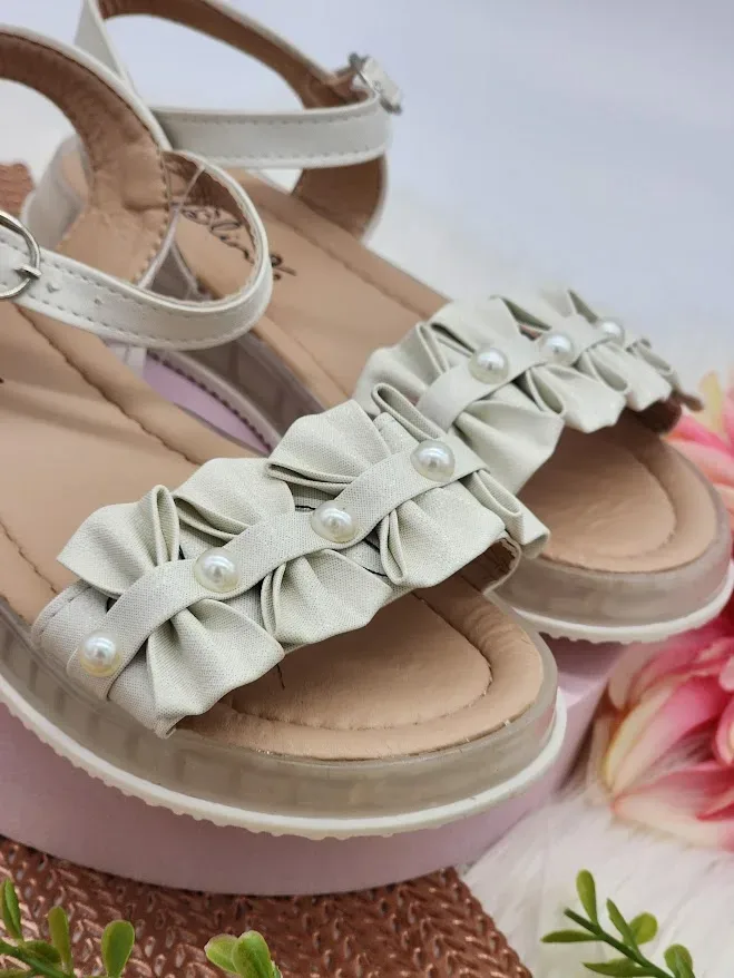 Sandalias para niña WHITE