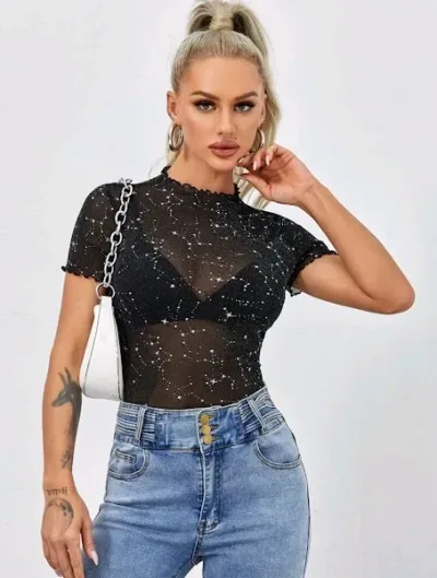 Blusa para dama color negro
