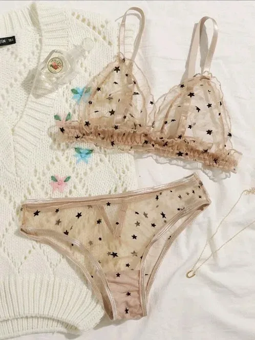 Lencería para dama color beige