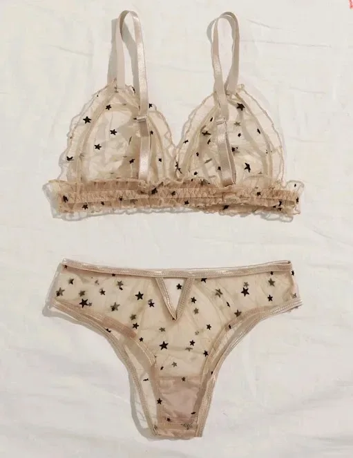 Lencería para dama color beige