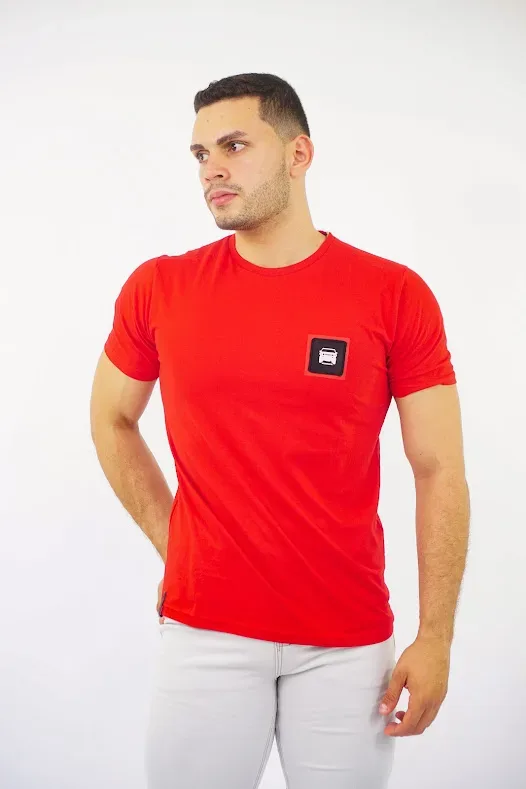 Camiseta Hummer para caballero color rojo