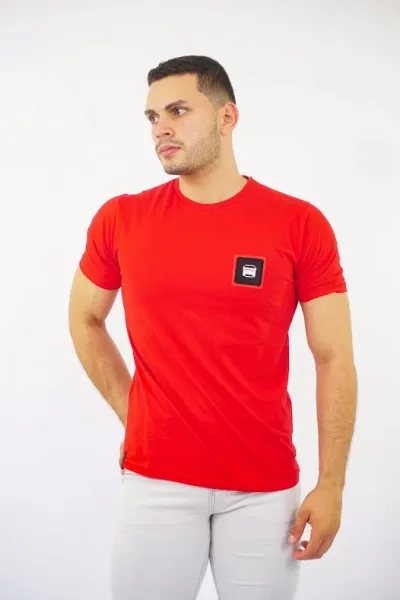 Camiseta Hummer para caballero color rojo