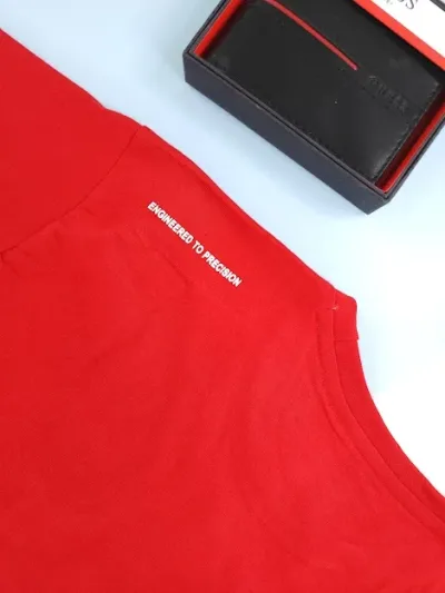 Camiseta Hummer para caballero color rojo
