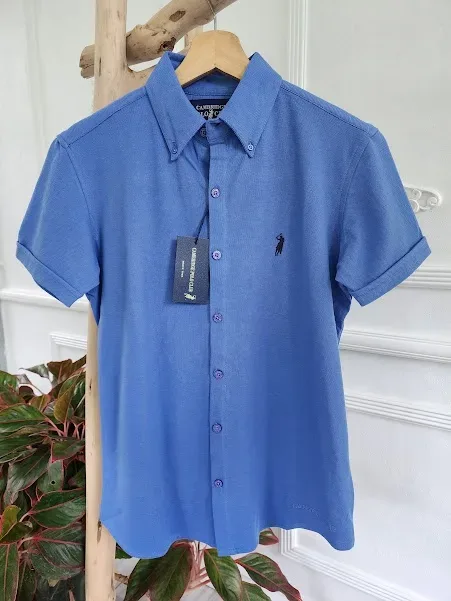 Camiseta CAMBRIDGE POLO para caballero color Azul.