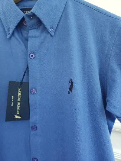 Camiseta CAMBRIDGE POLO para caballero color Azul.