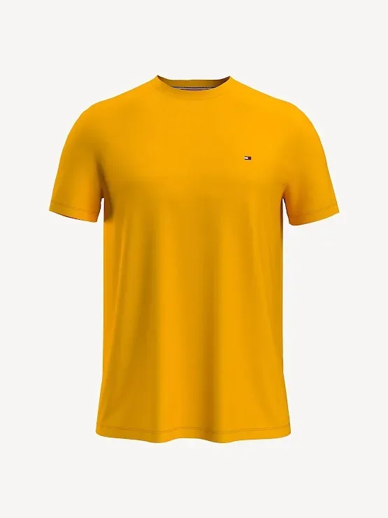 Camiseta Tommy Hilfiger para caballero color mostaza
