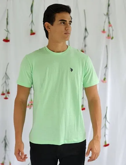 Camiseta Polo para caballero color verde limón