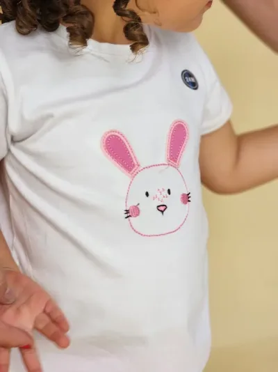 Conjunto Everfit para niña 16376S COLOR BLANCO