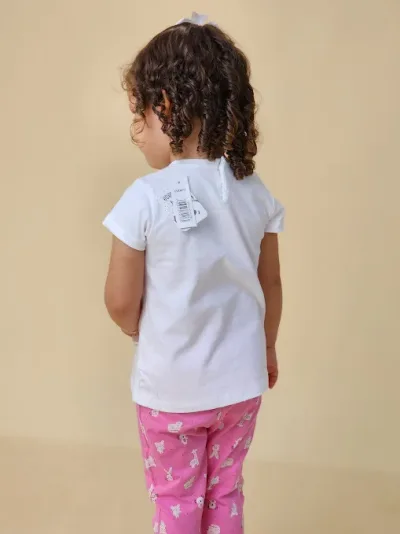 Conjunto Everfit para niña 16376S COLOR BLANCO
