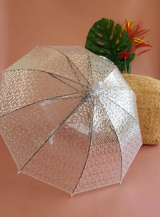 Sombrilla transparente