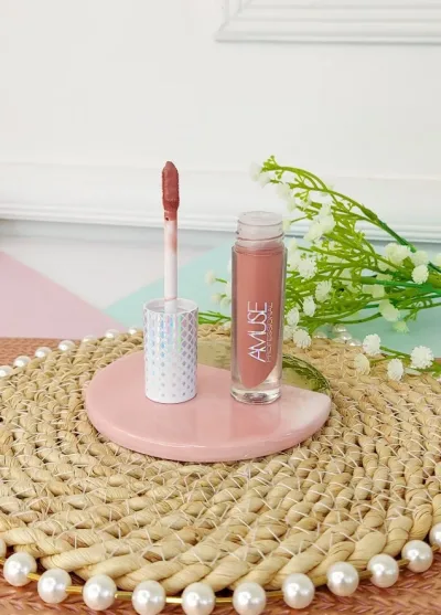 Lápiz labial AMUSE LIP 2124-3 Nude matte Rosa melocotón