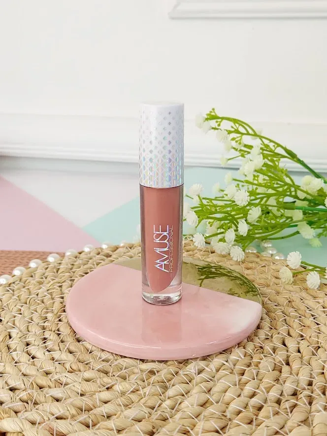 Lápiz labial AMUSE LIP 2124-3 Nude matte Rosa melocotón