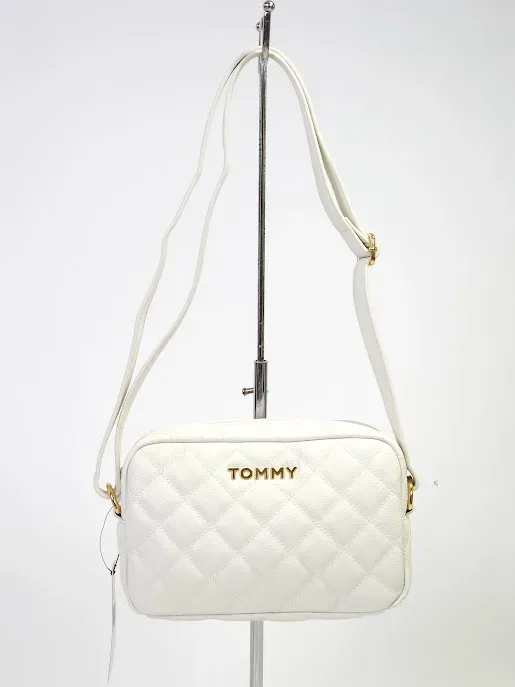 Bolso Tommy Hilfiger para dama color blanco