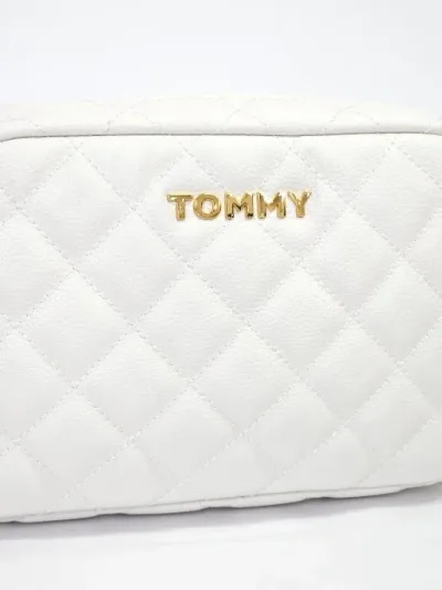 Bolso Tommy Hilfiger para dama color blanco