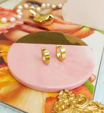 Aretes en Acero Quirúrgico