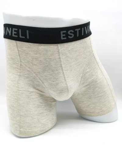 Boxer Estivaneli para caballero JJCM-64227 #COLOR GRIS CLARO