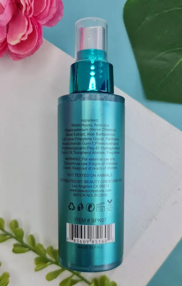Sellador de maquillaje Beauty Creations para dama de olor tropical