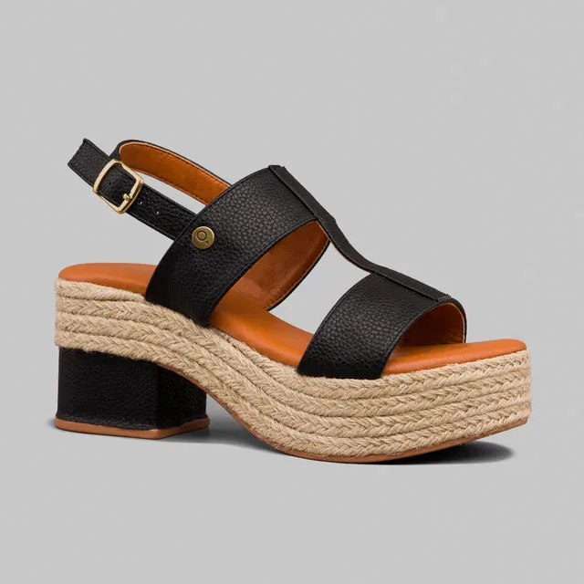 Sandalias Promise Castilla Black para dama