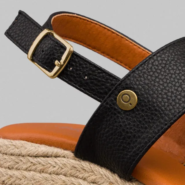 Sandalias Promise Castilla Black para dama