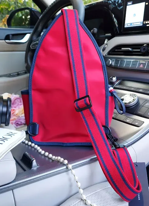 Bolso Tommy Hilfiger para dama color rojo
