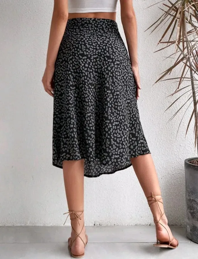 Falda para dama color negro