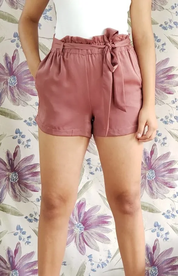 Short Have para dama color rosa bronce