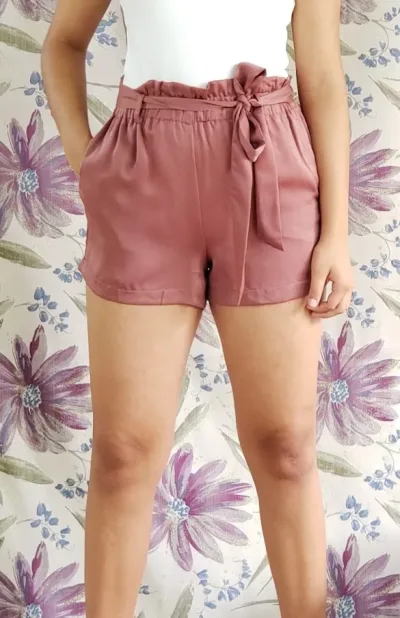 Short Have para dama color rosa bronce