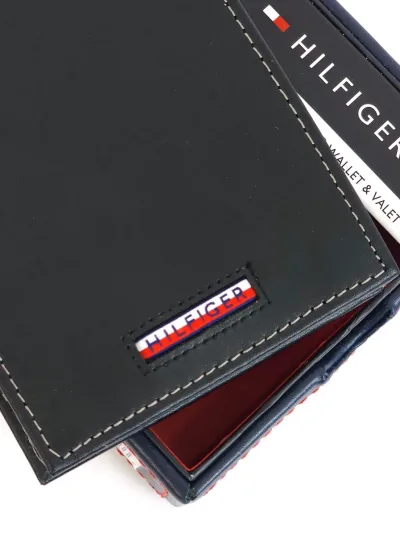 Billetera Tommy Hilfiger para caballero color negro