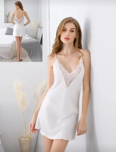 Lencería para dama color blanco