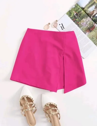 Short enagua para dama color fucsia