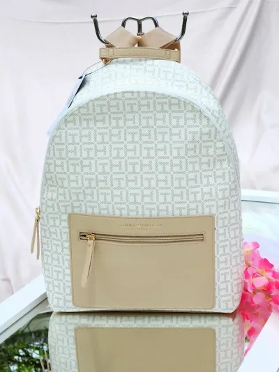 Bolso Tommy Hilfiger para dama color blanco