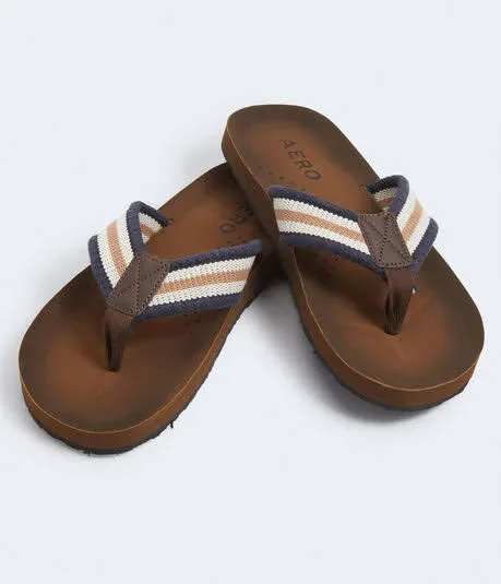 Sandalias Aeropostale para caballero color café