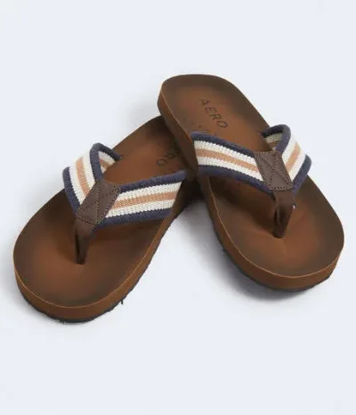 Sandalias Aeropostale para caballero color café
