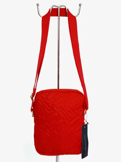 Bolso de hombro Tommy Hilfiger para dama color rojo