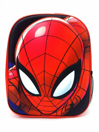 Salveque Spiderman para niños color rojo