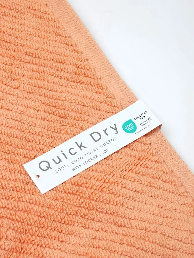 Paño Quick Dry color naranja