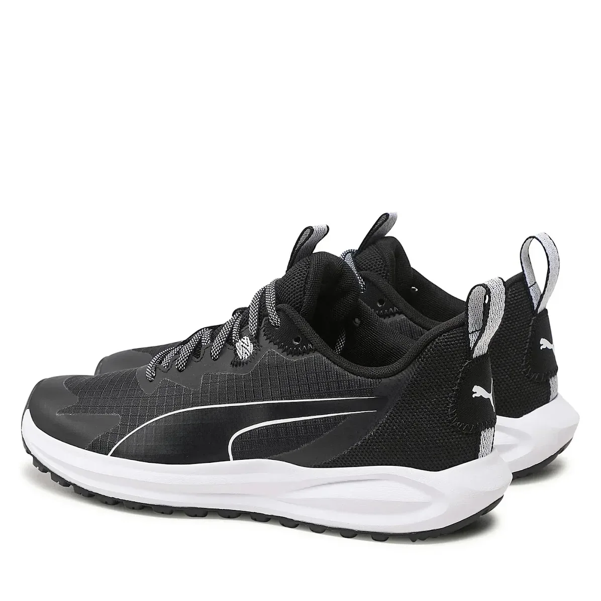 Tenis PUMA para caballero color negro Twitch runner trail 376961