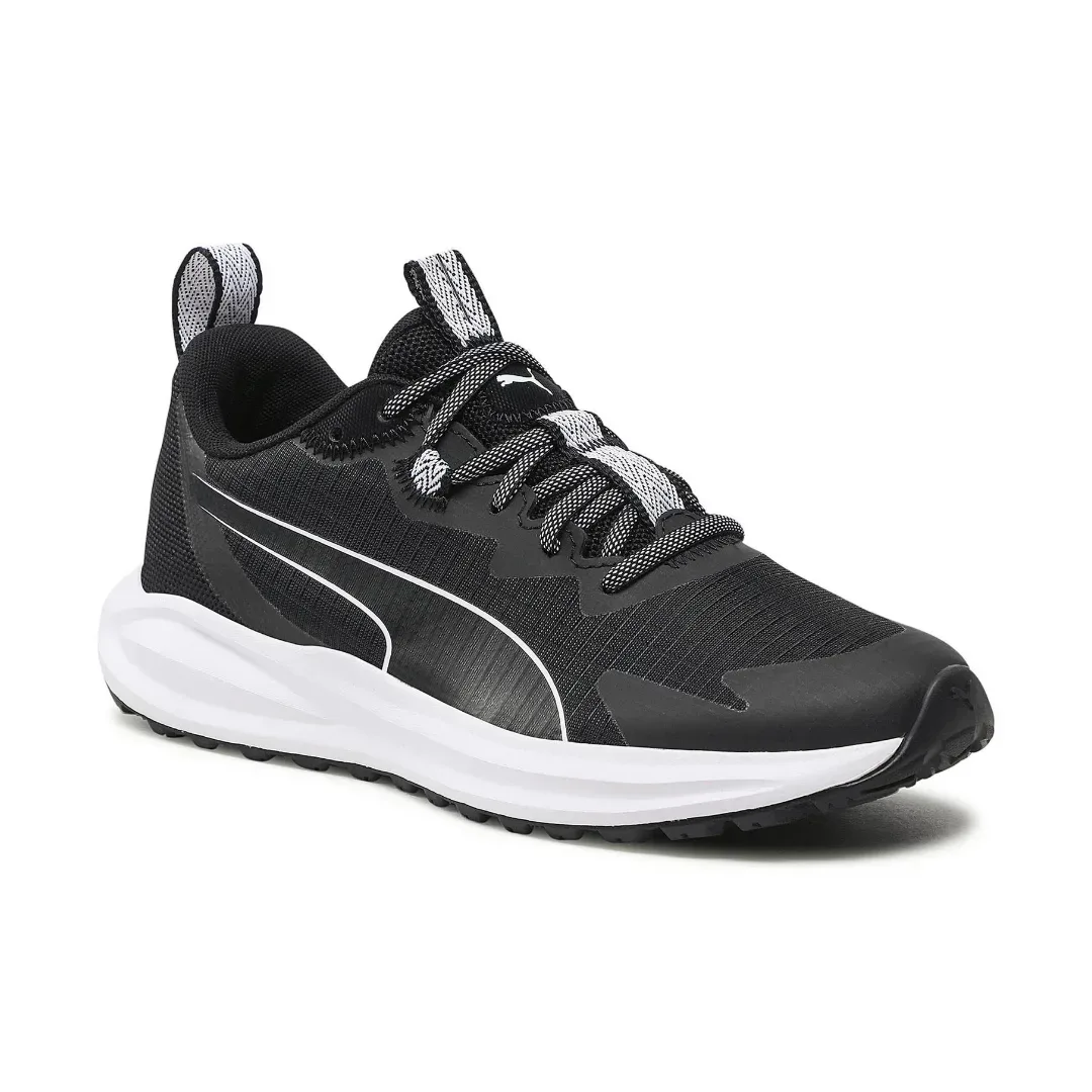 Tenis PUMA para caballero color negro Twitch runner trail 376961