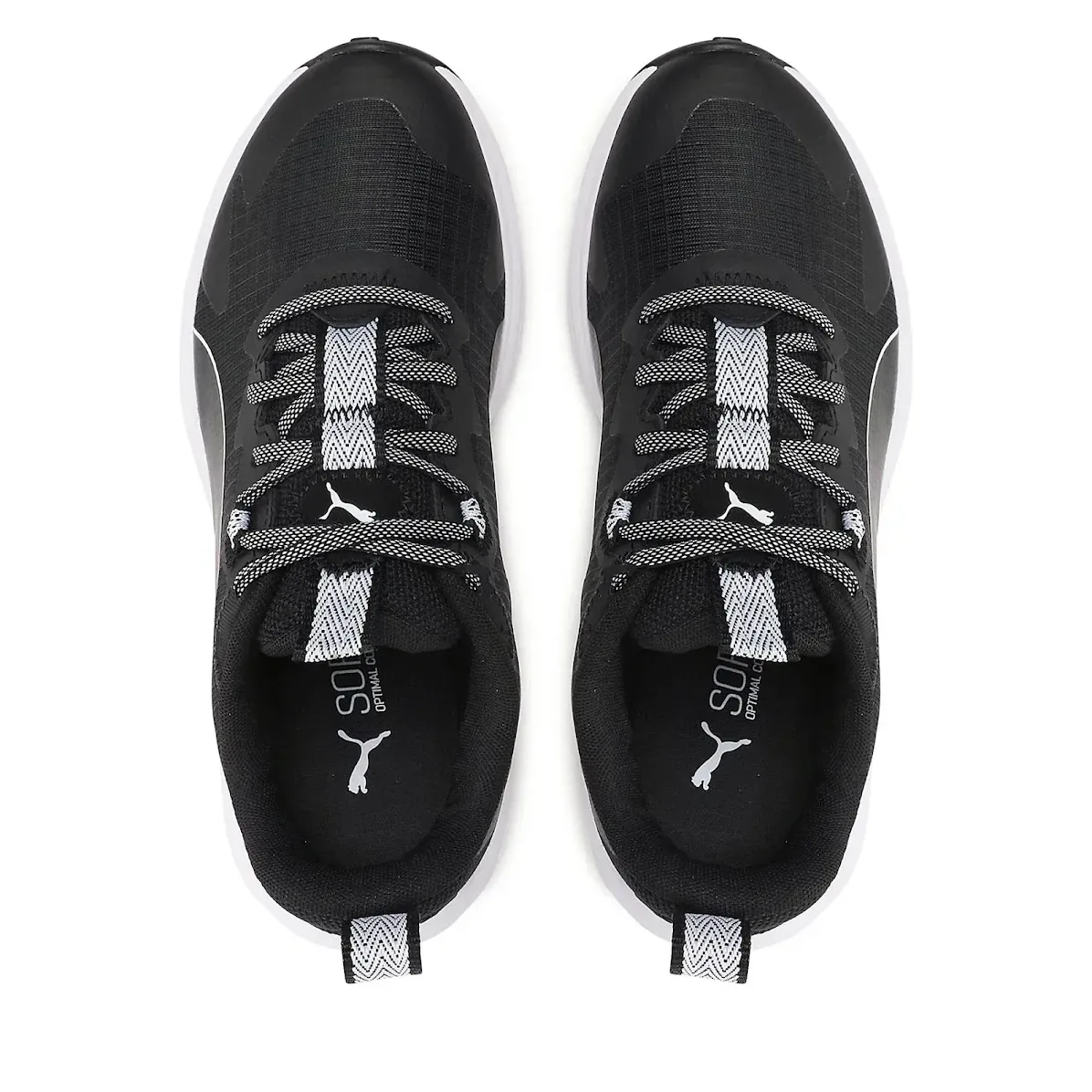 Tenis PUMA para caballero color negro Twitch runner trail 376961