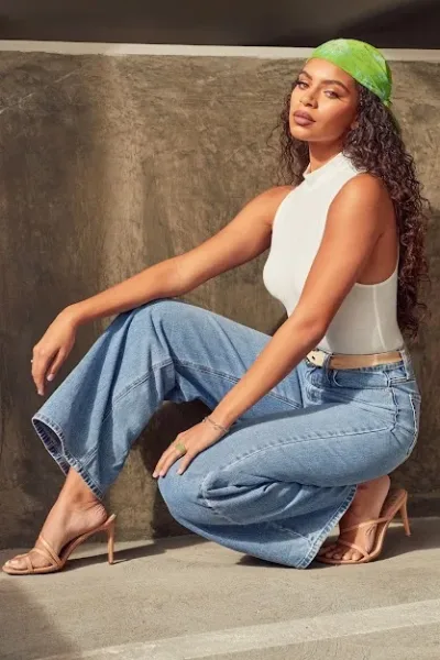 Jeans YMI para dama color azul claro 08M