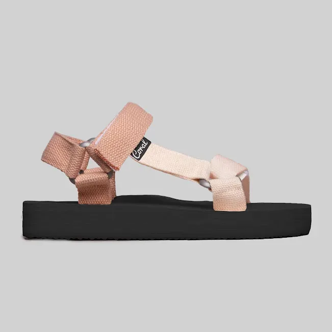 Sandalias Coral para dama Ventura 3 Blush/Black