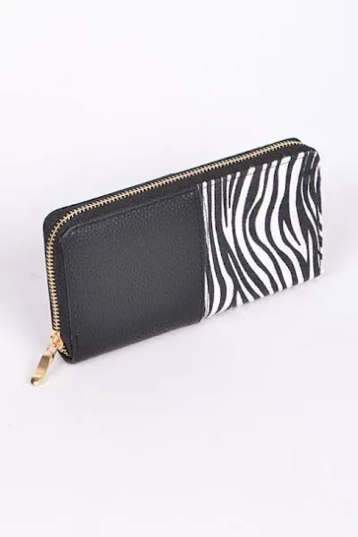 Cartera para dama diseño de cebra