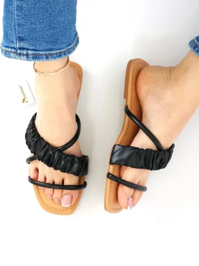 Sandalias Septima para dama color negro KEIRAN-2