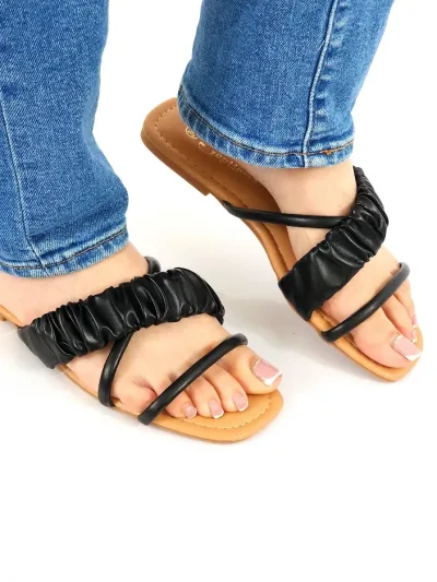 Sandalias Septima para dama color negro KEIRAN-2