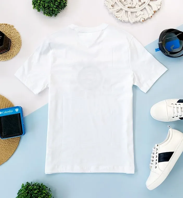 Camiseta Tommy Hilfiger para caballero color blanco