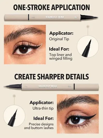 Delineador de Ojos Detalle y Línea Multi-Tasker-Negro, SHEGLAM.
