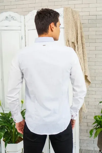 Camisa Hummer para caballero a rayas